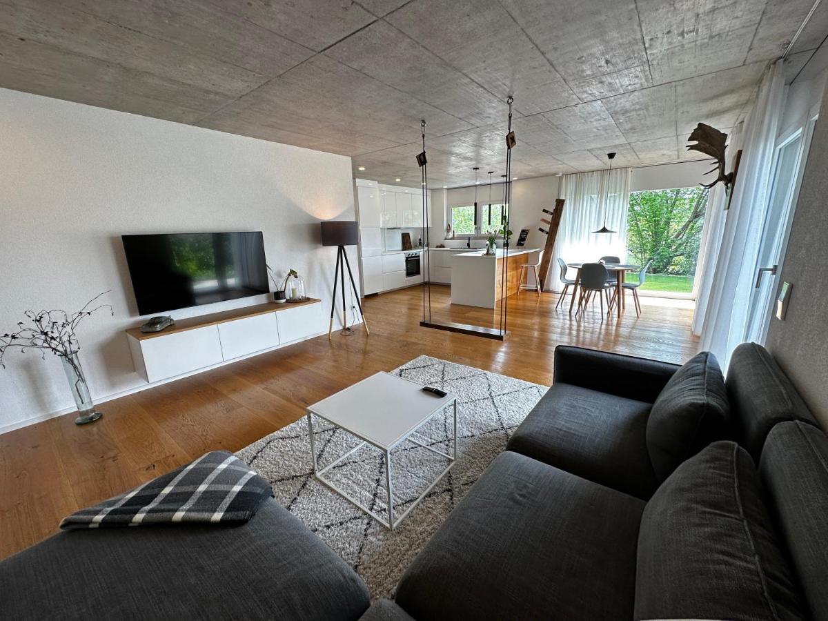 Moderne Ferienwohnung Rhenum Mit Wallbox Waldshut-Tiengen Exterior photo