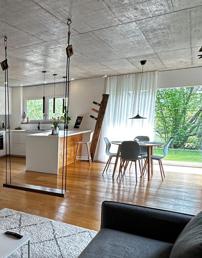Moderne Ferienwohnung Rhenum Mit Wallbox Waldshut-Tiengen Exterior photo